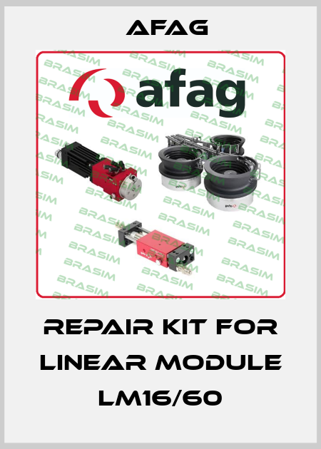 Repair kit for linear module LM16/60 Afag