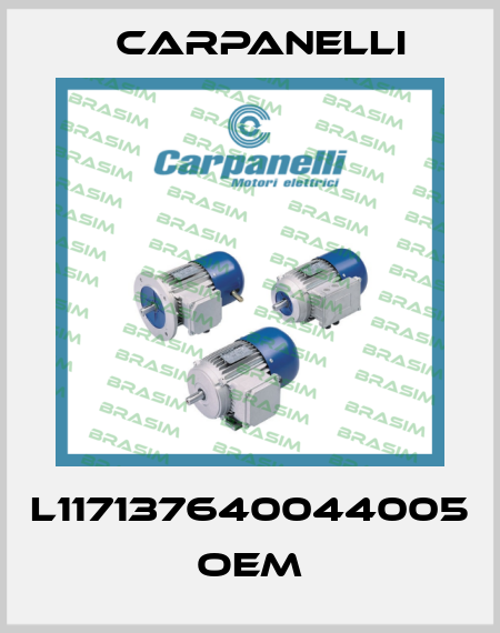 L117137640044005   oem Carpanelli