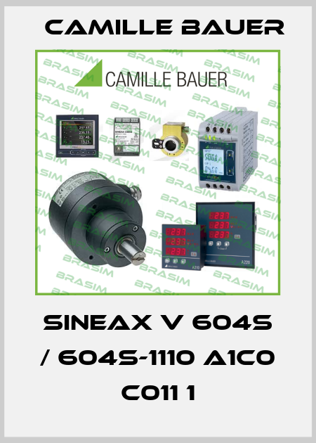 SINEAX V 604s / 604S-1110 A1C0 C011 1 Camille Bauer