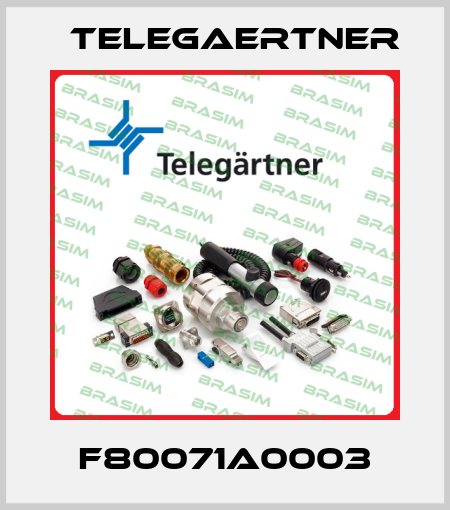 F80071A0003 Telegaertner