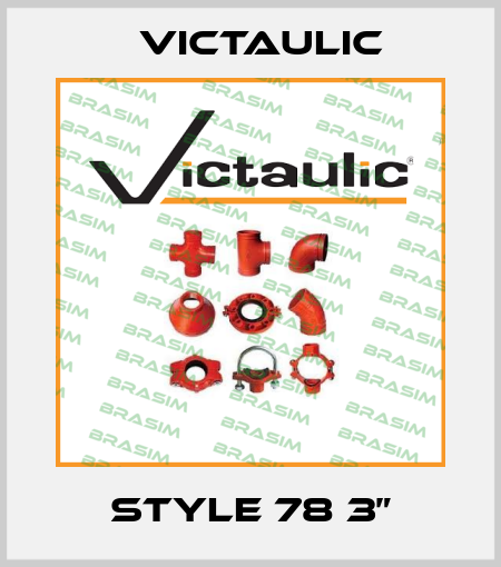 Style 78 3” Victaulic
