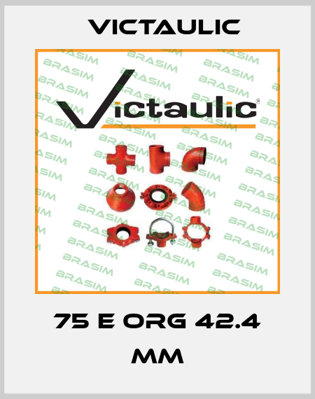 75 E ORG 42.4 MM Victaulic