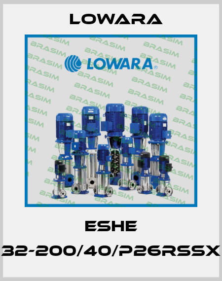 ESHE 32-200/40/P26RSSX Lowara
