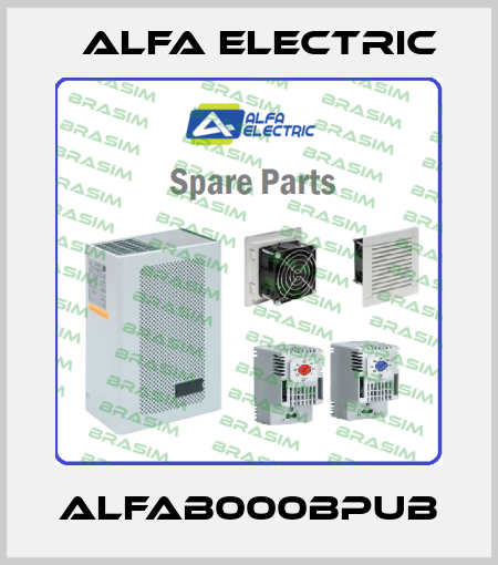 ALFAB000BPUB Alfa Electric