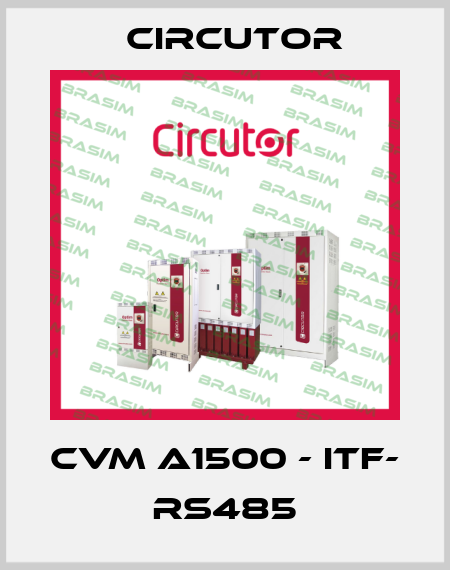 CVM A1500 - ITF- RS485 Circutor