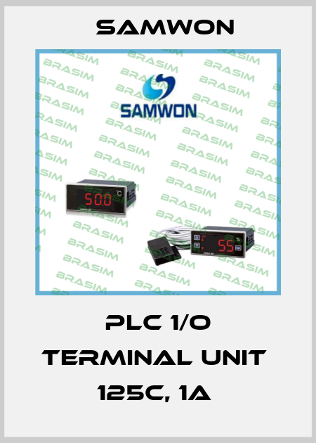 PLC 1/O TERMINAL UNIT  125C, 1A  Samwon