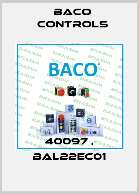 40097 , BAL22EC01 Baco Controls