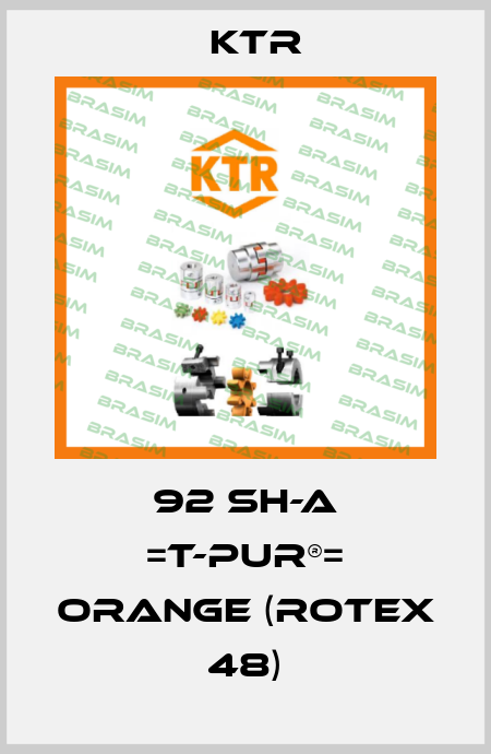 92 Sh-A =T-PUR®= orange (ROTEX 48) KTR