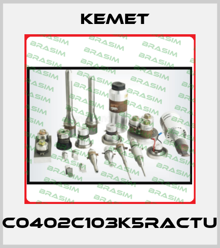C0402C103K5RACTU Kemet