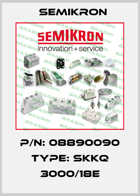 P/N: 08890090 Type: SKKQ 3000/18E Semikron