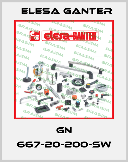 GN 667-20-200-SW Elesa Ganter