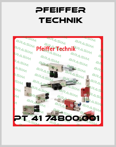 PT 41 74800.001  Pfeiffer Technik
