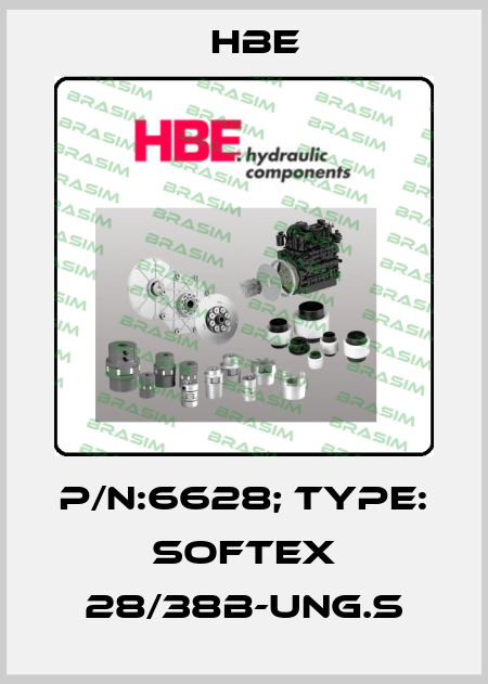 P/N:6628; Type: Softex 28/38B-ung.S HBE