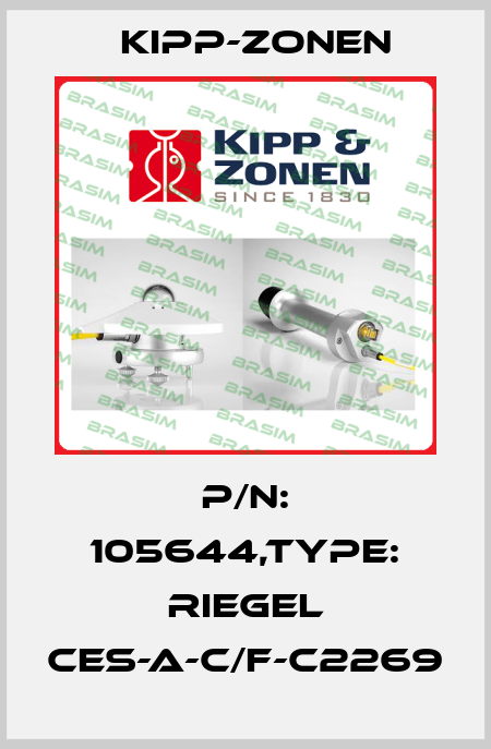 P/N: 105644,Type: RIEGEL CES-A-C/F-C2269 Kipp-Zonen