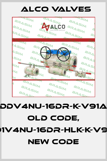 DDV4NU-16DR-K-V91A old code, DD1V4NU-16DR-HLK-K-V91A new code Alco Valves