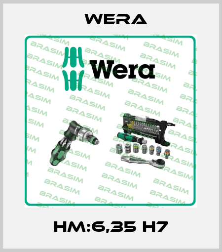 HM:6,35 H7 Wera