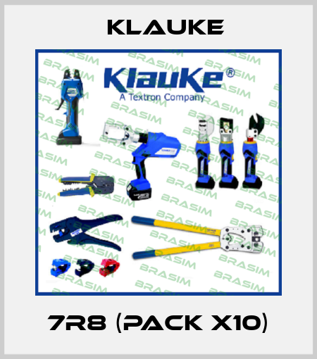 7R8 (pack x10) Klauke