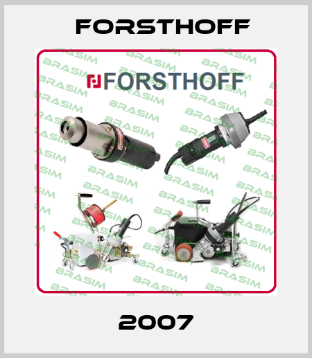 2007 Forsthoff