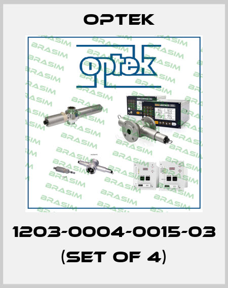 1203-0004-0015-03 (set of 4) Optek