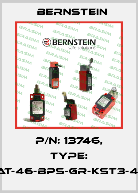 P/N: 13746, Type: Simat-46-BPS-GR-KST3-4-#22 Bernstein