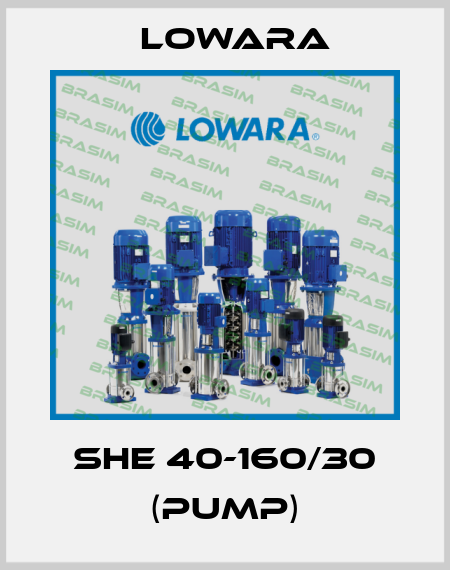 SHE 40-160/30 (Pump) Lowara