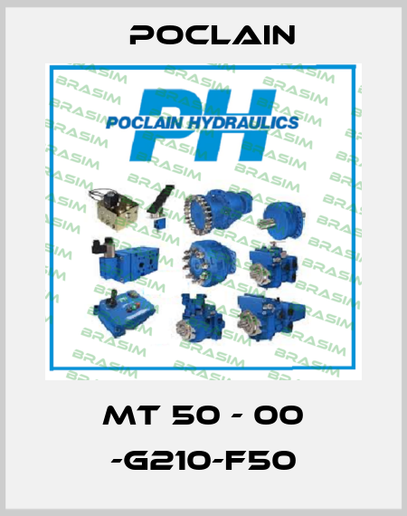 MT 50 - 00 -G210-F50 Poclain