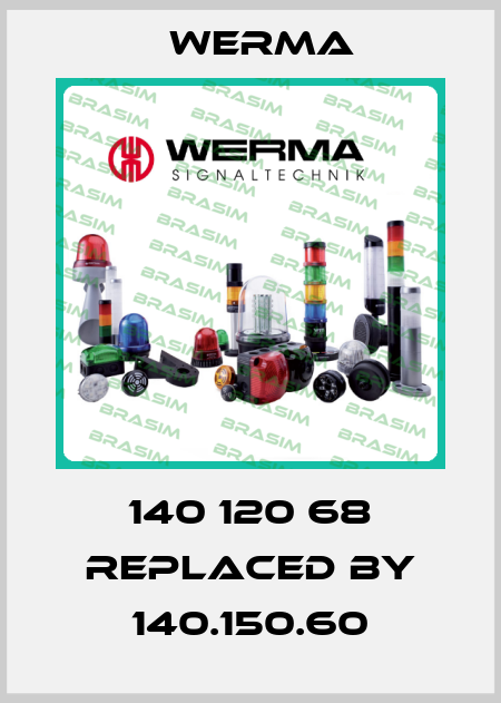 140 120 68 REPLACED BY 140.150.60 Werma