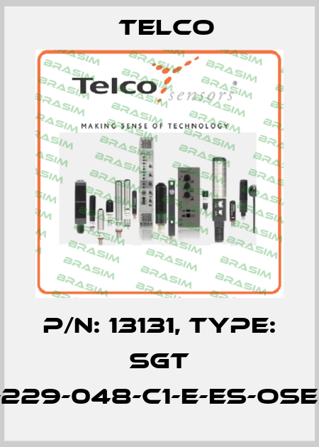 p/n: 13131, Type: SGT 15-229-048-C1-E-ES-OSE-15 Telco