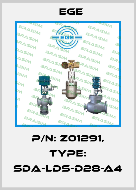 p/n: Z01291, Type: SDA-LDS-D28-A4 Ege