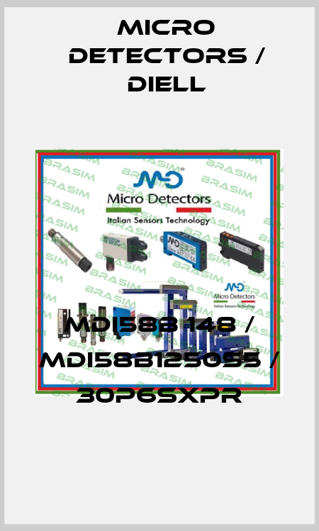 MDI58B 148 / MDI58B1250S5 / 30P6SXPR
 Micro Detectors / Diell