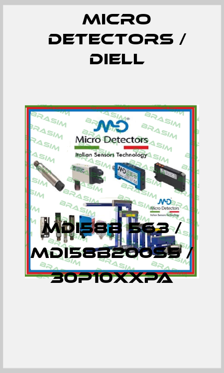 MDI58B 563 / MDI58B200S5 / 30P10XXPA
 Micro Detectors / Diell