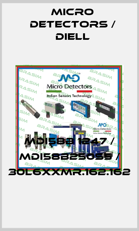 MDI58B 1247 / MDI58B250S5 / 30L6XXMR.162.162
 Micro Detectors / Diell