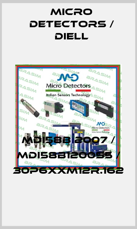 MDI58B 2007 / MDI58B1200S5 / 30P6XXM12R.162
 Micro Detectors / Diell