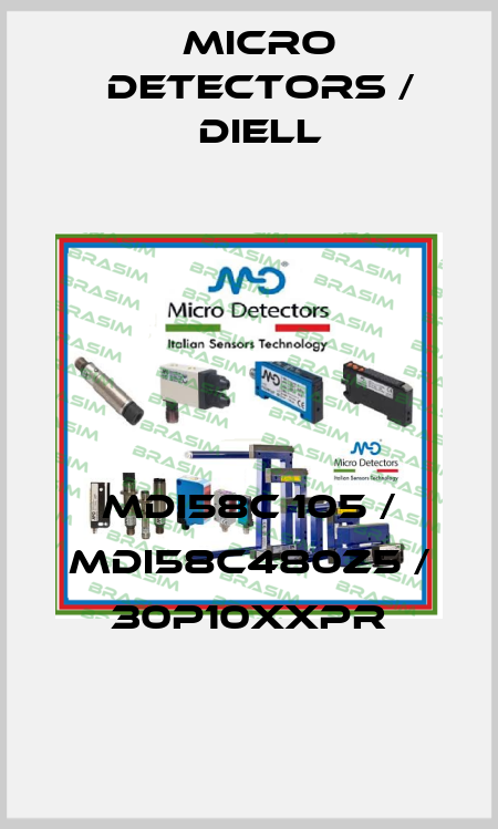 MDI58C 105 / MDI58C480Z5 / 30P10XXPR
 Micro Detectors / Diell