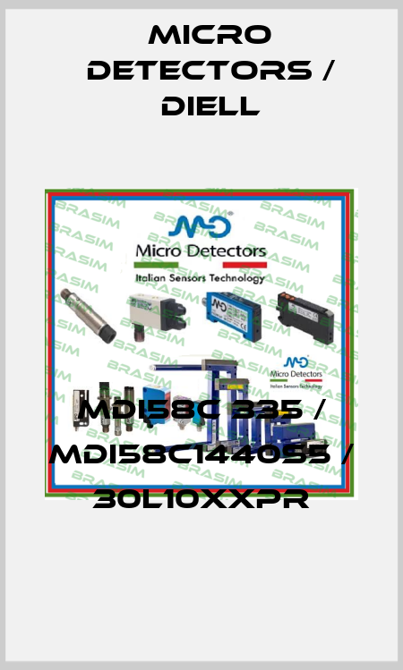 MDI58C 335 / MDI58C1440S5 / 30L10XXPR
 Micro Detectors / Diell