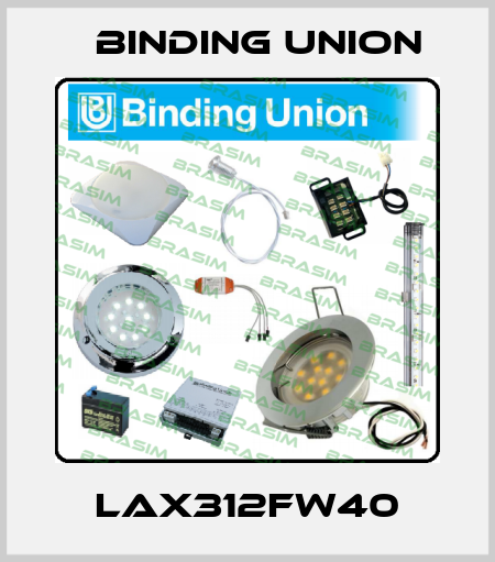 LAX312FW40 Binding Union