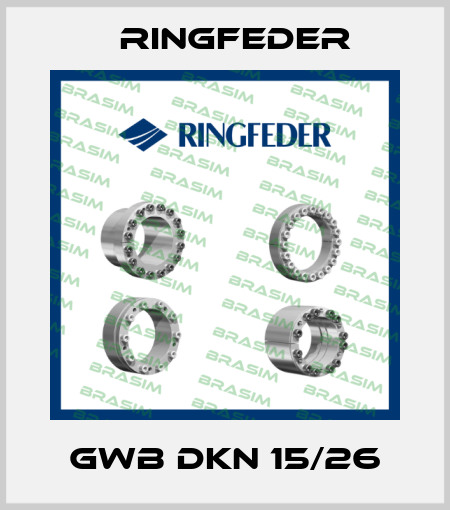 GWB DKN 15/26 Ringfeder