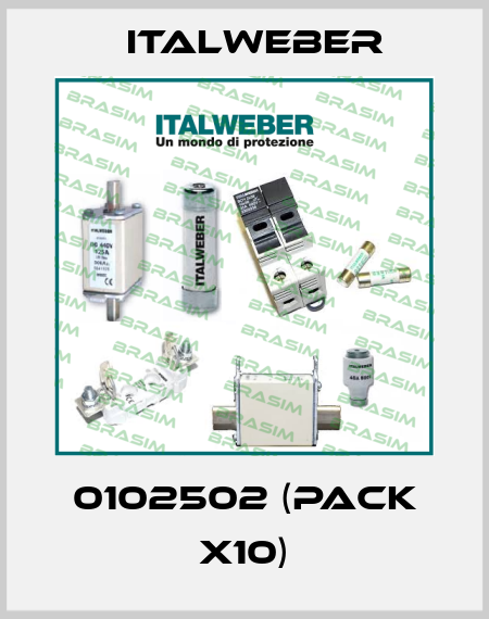 0102502 (pack x10) Italweber