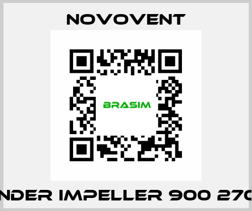 WINDER IMPELLER 900 270/6 Novovent