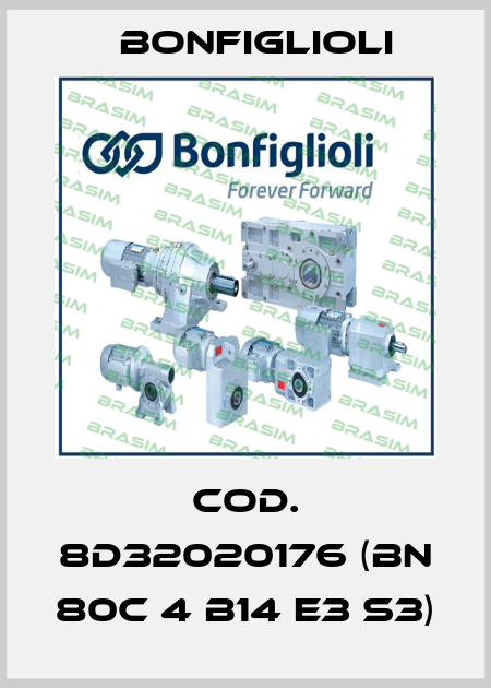 Cod. 8D32020176 (BN 80C 4 B14 E3 S3) Bonfiglioli