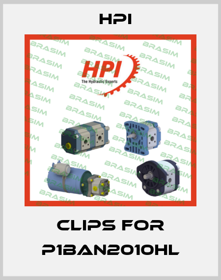 CLIPS for P1BAN2010HL HPI