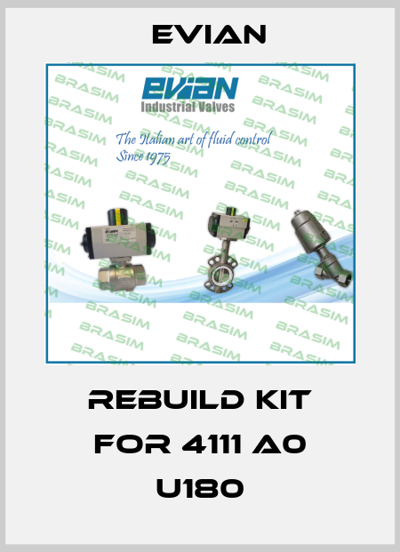 Rebuild kit for 4111 A0 U180 Evian