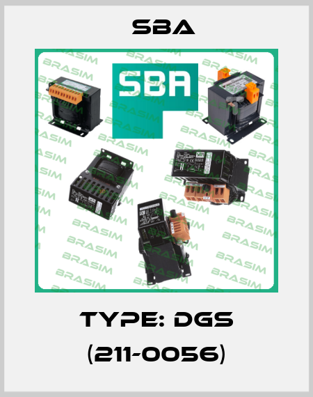 Type: DGS (211-0056) SBA