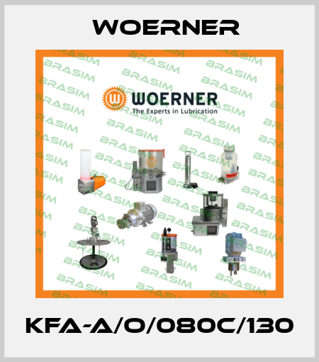 KFA-A/O/080C/130 Woerner