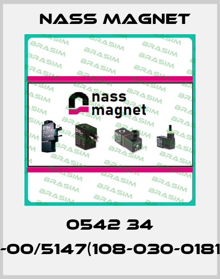 0542 34 1-00/5147(108-030-0181) Nass Magnet