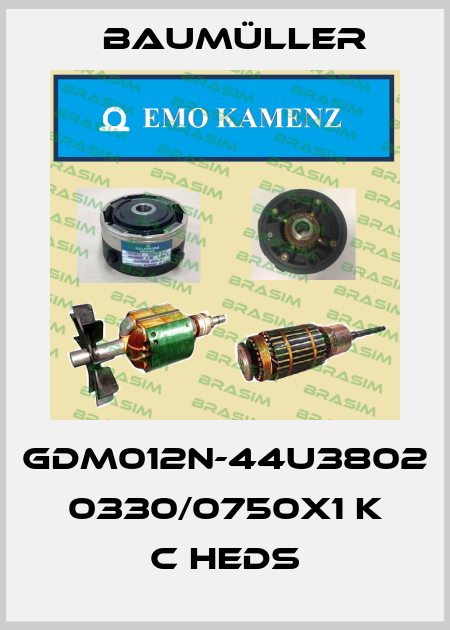 GDM012N-44U3802 0330/0750x1 K C HEDS Baumüller