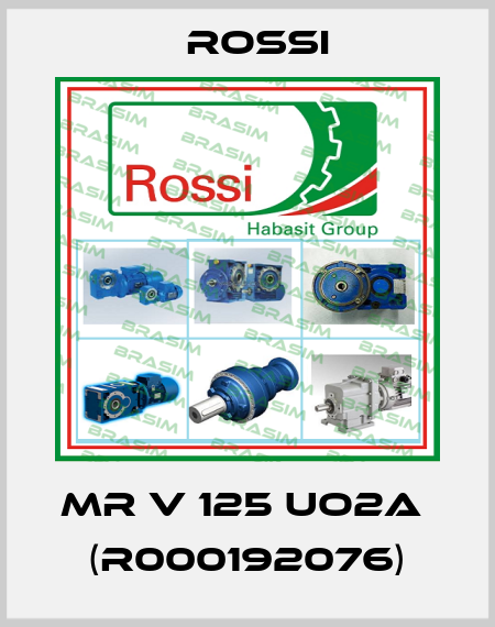 MR V 125 UO2A  (R000192076) Rossi