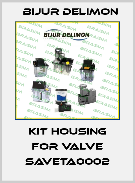 Kit housing for valve SAVETA0002 Bijur Delimon