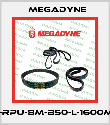 LL-RPU-8M-B50-L-1600MM Megadyne