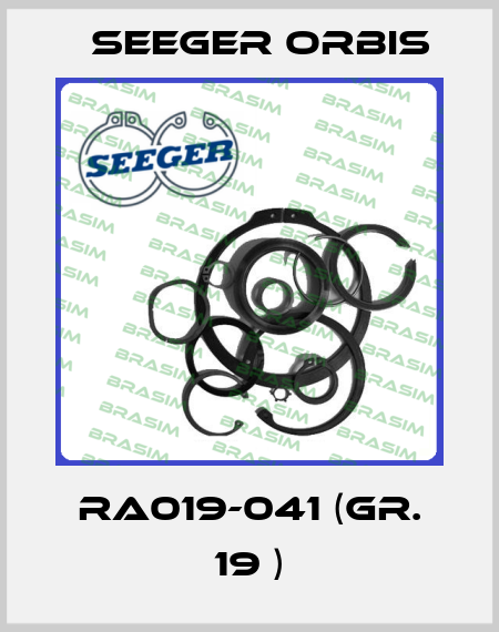 RA019-041 (Gr. 19 ) Seeger Orbis